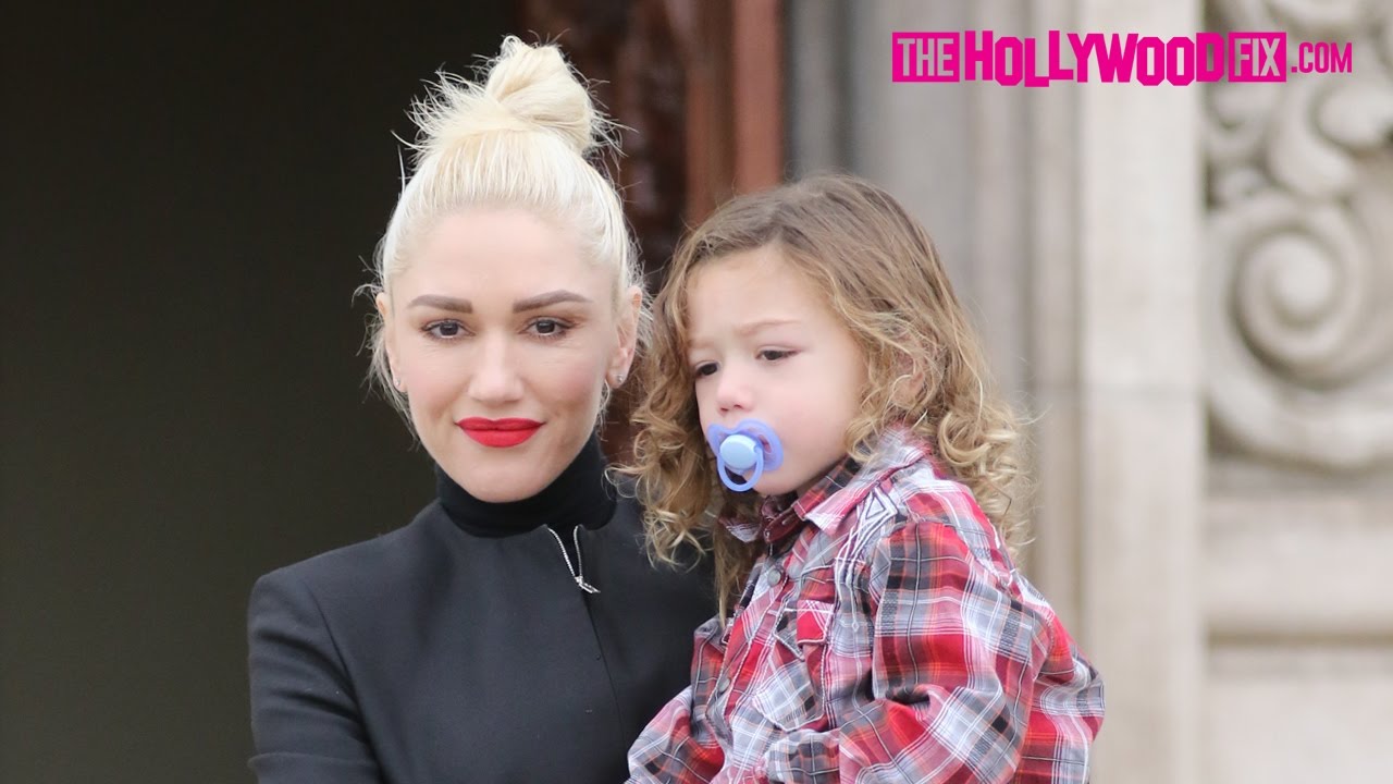 Gwen Stefani Takes Her Kids To Church Before Heading To Her Parents House For Lunch 1.15.17