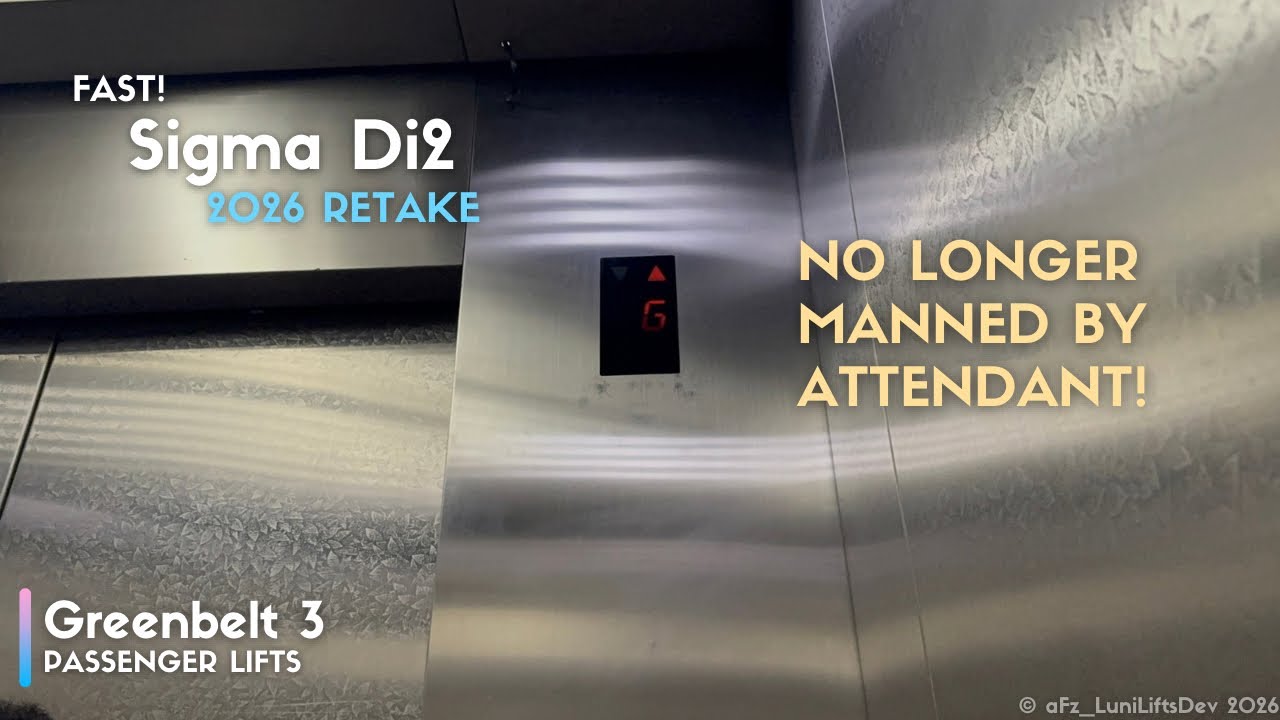NO LONGER GUIDED! | Sigma Di2 Traction Elevator • Greenbelt 3 Makati