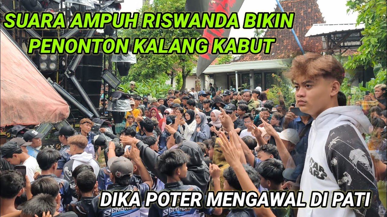 Ampuh suara Riswanda bikin penonton kalang kabut, daftar lengkap sound karnaval di pati