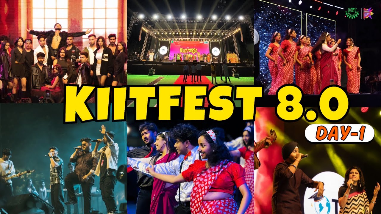 KIITFest 8.0 ft.Suhana Safar || KIIT Carnival is Live || kIIT Annual Fest 2025 || DAY-1
