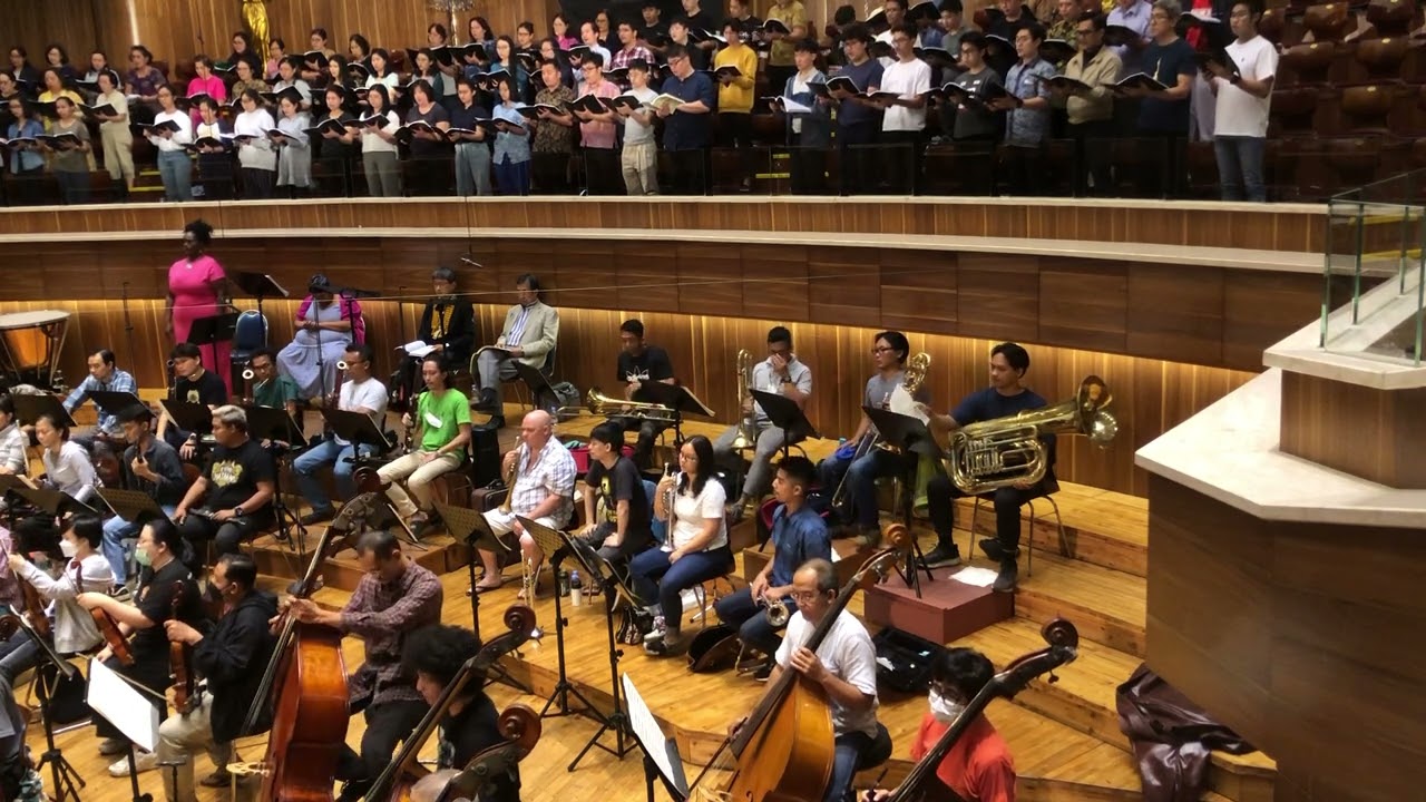 Jakarta Simfonia Orchestra - Libera Me from Verdi's Requiem (Premiere at Aula Simfonia Jakarta)