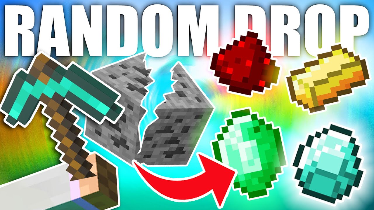 MINECRAFT, ALE RANDOM DROP Z OREČEK!