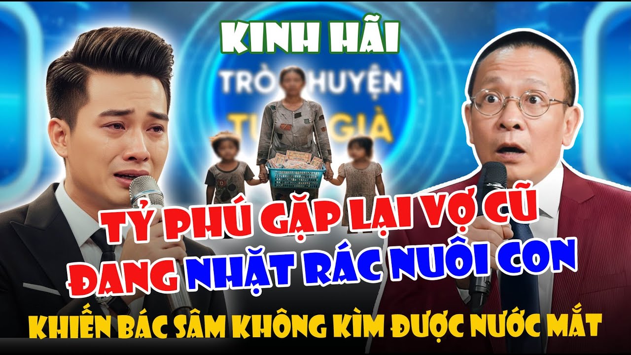 Tâm Sự Cùng Sâm: Tỷ Phú Gặp Lại Vợ Cũ Nhặt Rác Nuôi Con, Khiến Bác Sâm Không Kìm Được Nước Mắt
