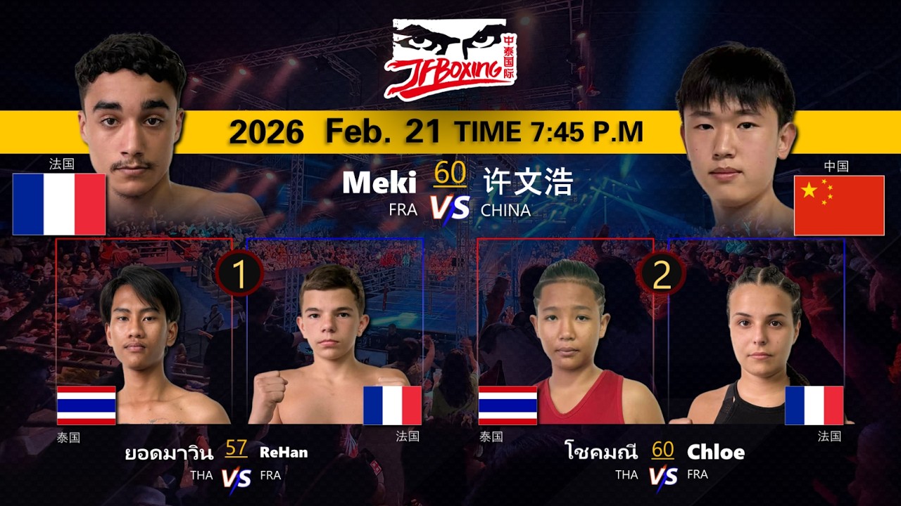 JF Pumphanmuang Fight  21/02/2026