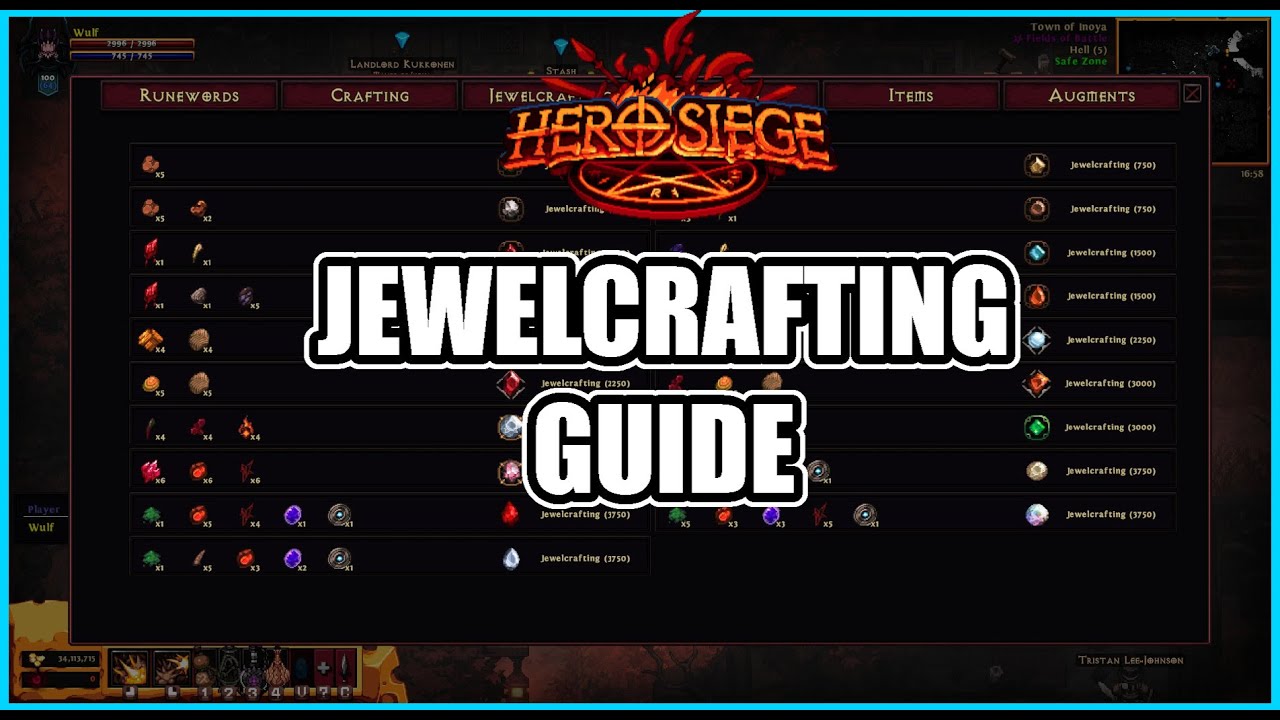 HERO SIEGE 2.0: ПОЛНОЕ руководство по ювелирному делу