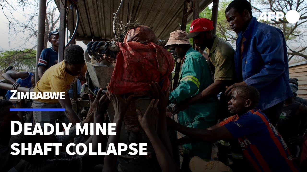 Zimbabwe gold mine shaft collapses | AFP