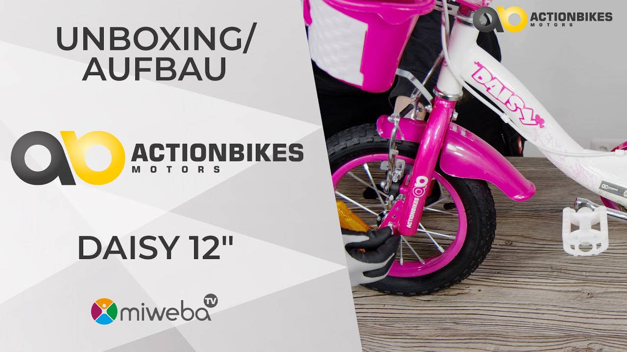 Unboxing / Aufbauvideo - Daisy 12' Kinderfahrrad - Deutsch