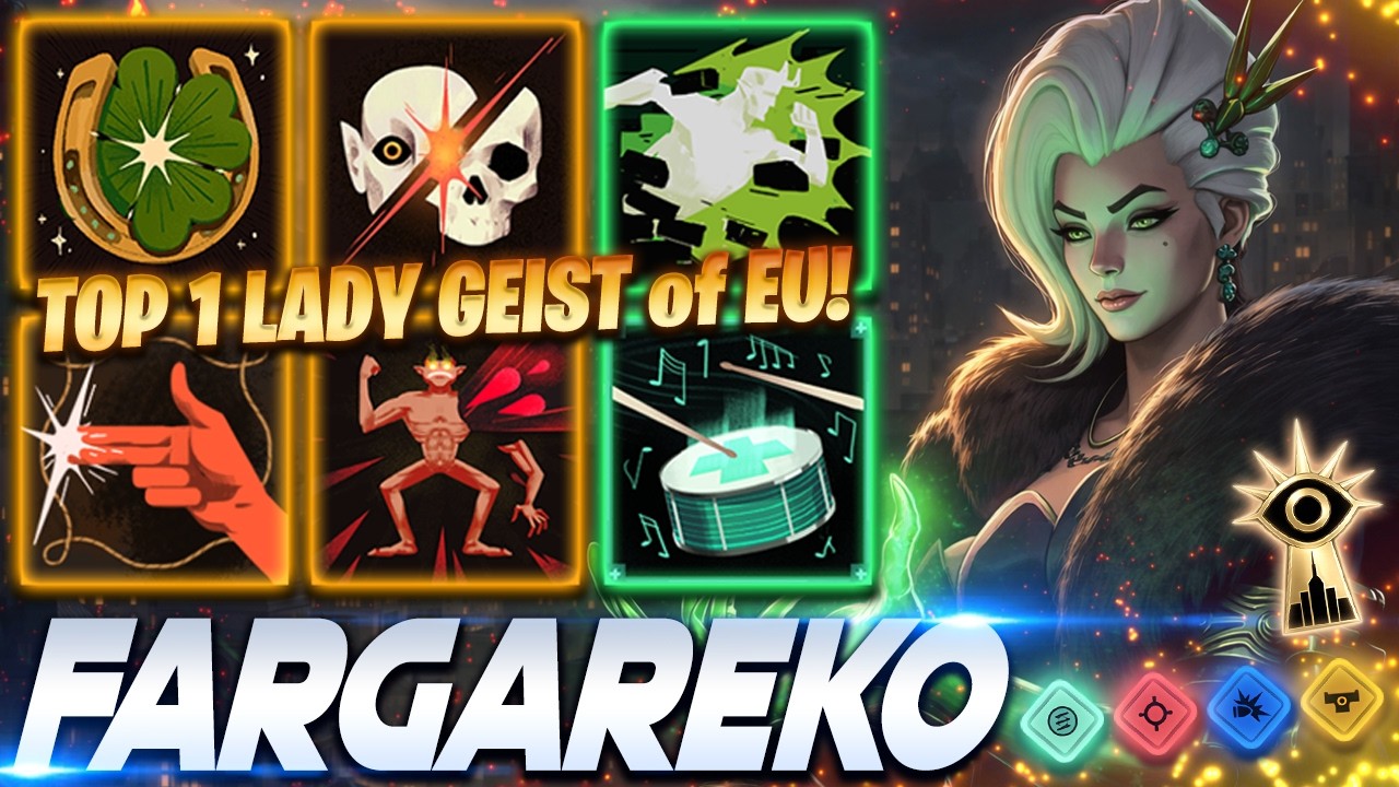 Fargareko TOP 1 Lady Geist of EUROPE! - Deadlock Pro Gameplay & Guides [Watch & Learn]