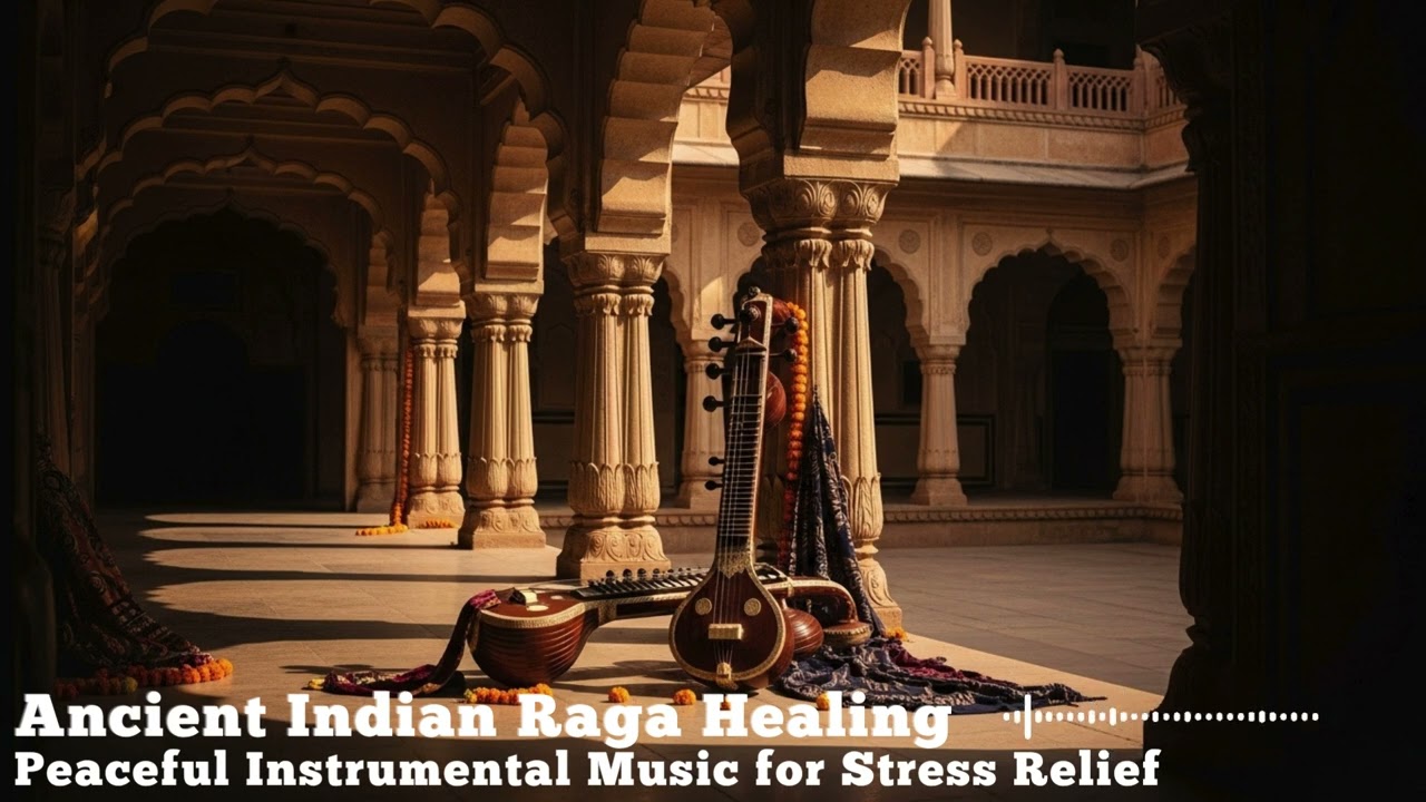 Ancient Indian Raga Healing | Peaceful Instrumental Music for Stress Relief!
