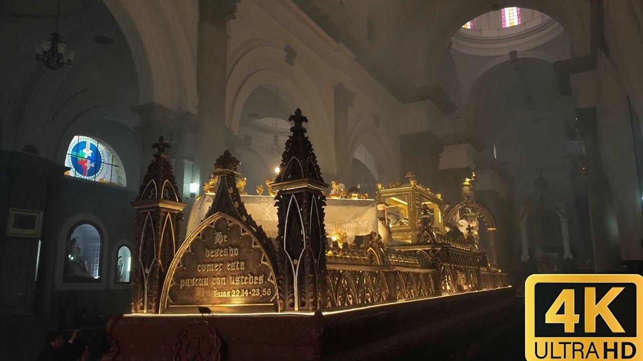Salida del Señor Sepultado y Virgen de Dolores de Catedral, Quetzaltenango 2025