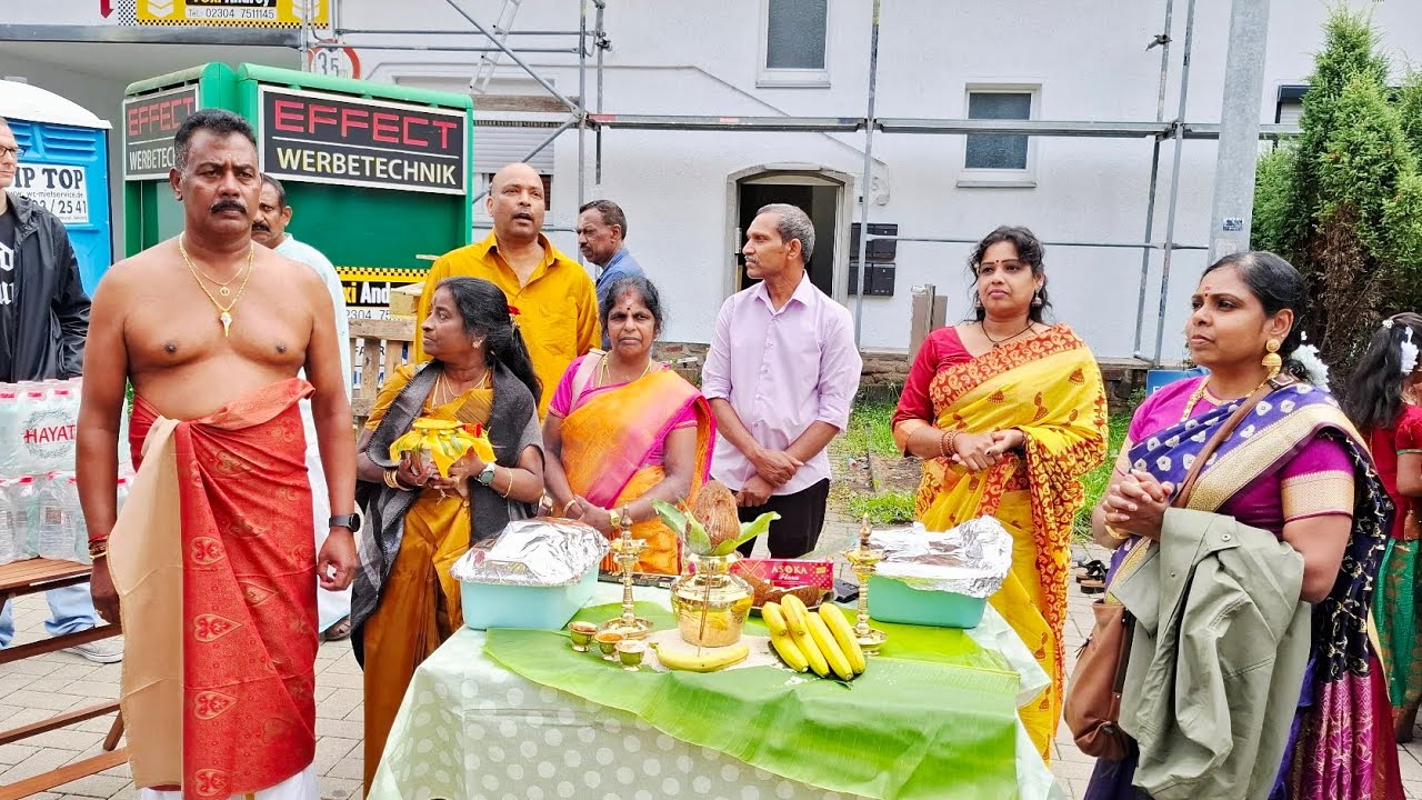 Germany Schwerte Sri kanagathurga Ampal #தேர்த்திருவிழா (Part 2) 27.07.2025 