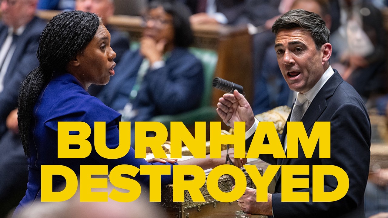 Kemi Badenoch MIAŻDŻY Andy'ego Burnhama na jego pierwszych PMQs