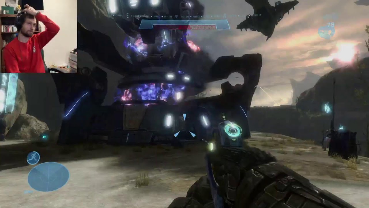 Playstation player tries out Halo  (Xbox X Gameplay)