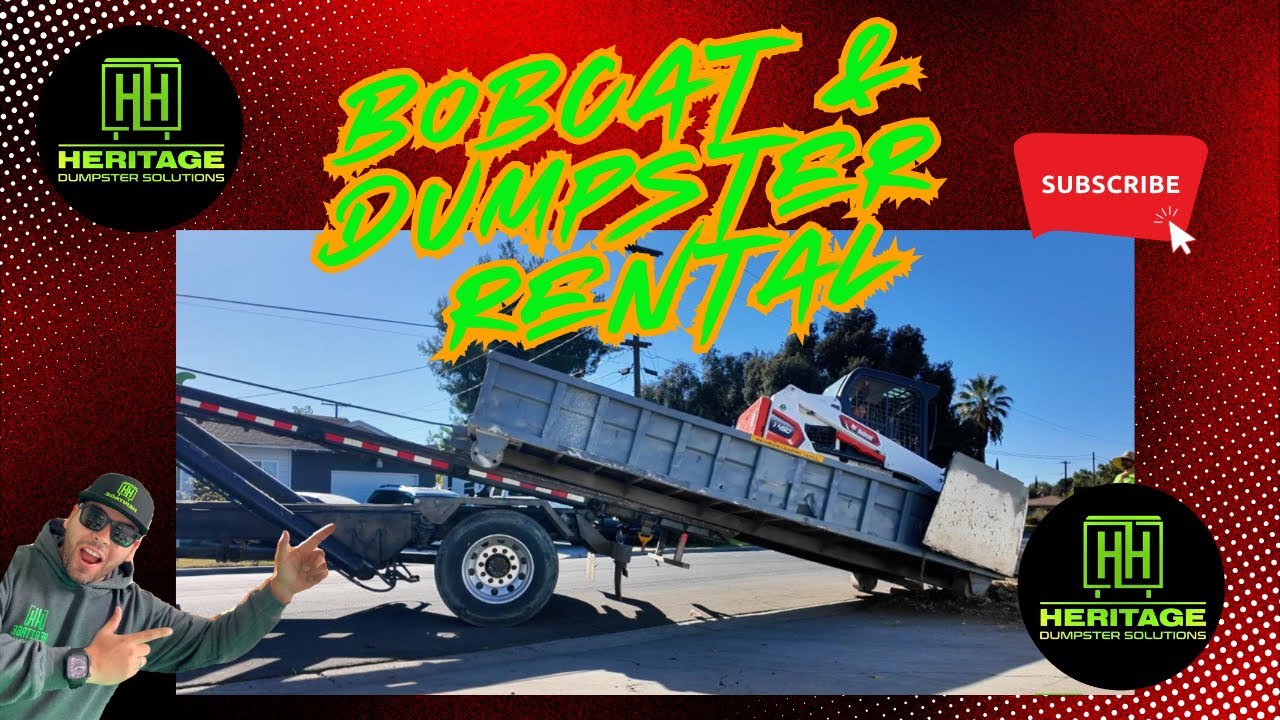 Skid Steer &  Dumpster Rental: Your All-in-One Solution for Projects in Riverside, CA
