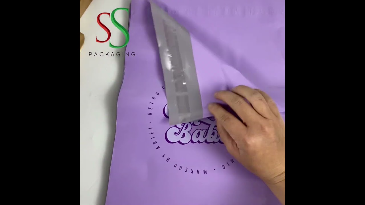 Custom poly mailer, MOQ 100pcs 