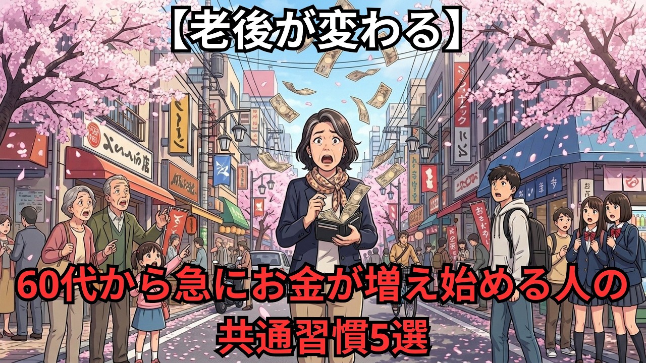 【老後が変わる】60代から急にお金が増え始める人の共通習慣5選
