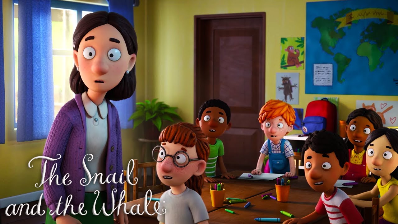 The Snail Needs the Classroom's Help!  @GruffaloWorld : Snail and the Whale