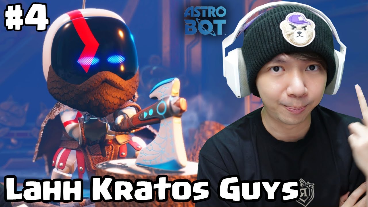 Lah Ada Kratos Guys LOL - Astro Bot Indonesia Part 4