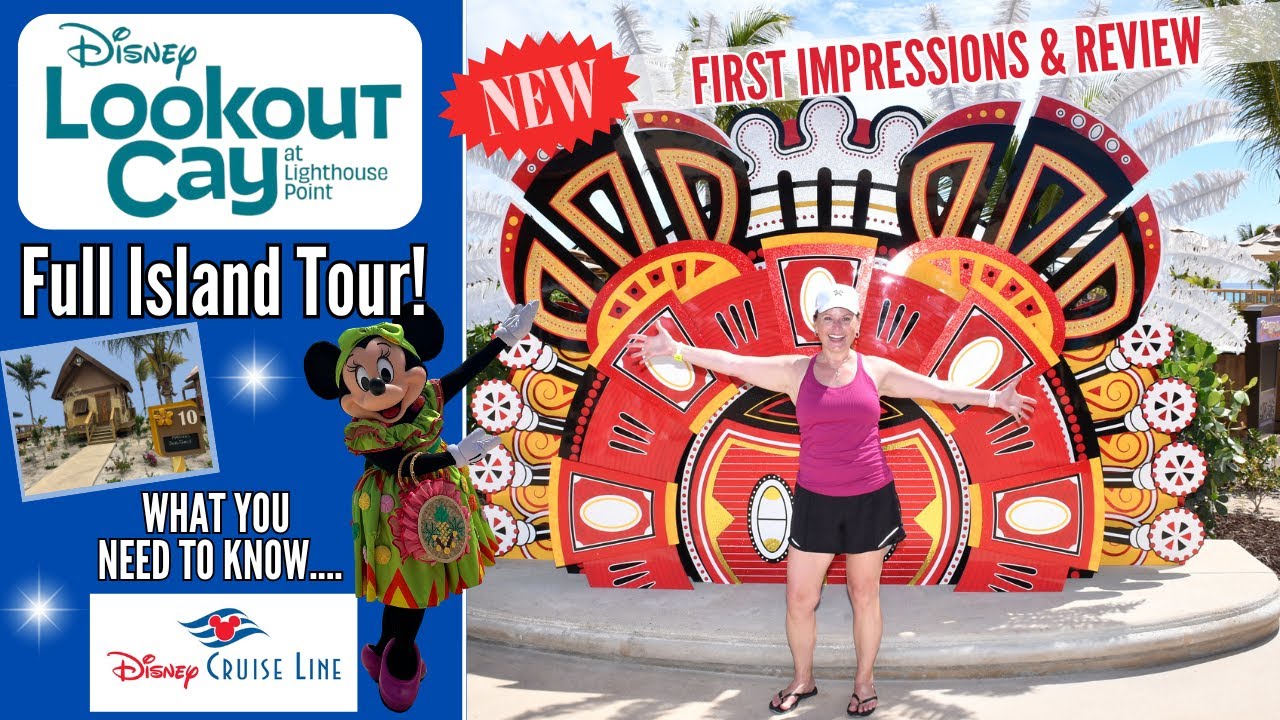 Disney's Lookout Cay at Lighthouse Point - Full Island Tour & Review | Disney Cruise Line Concierge