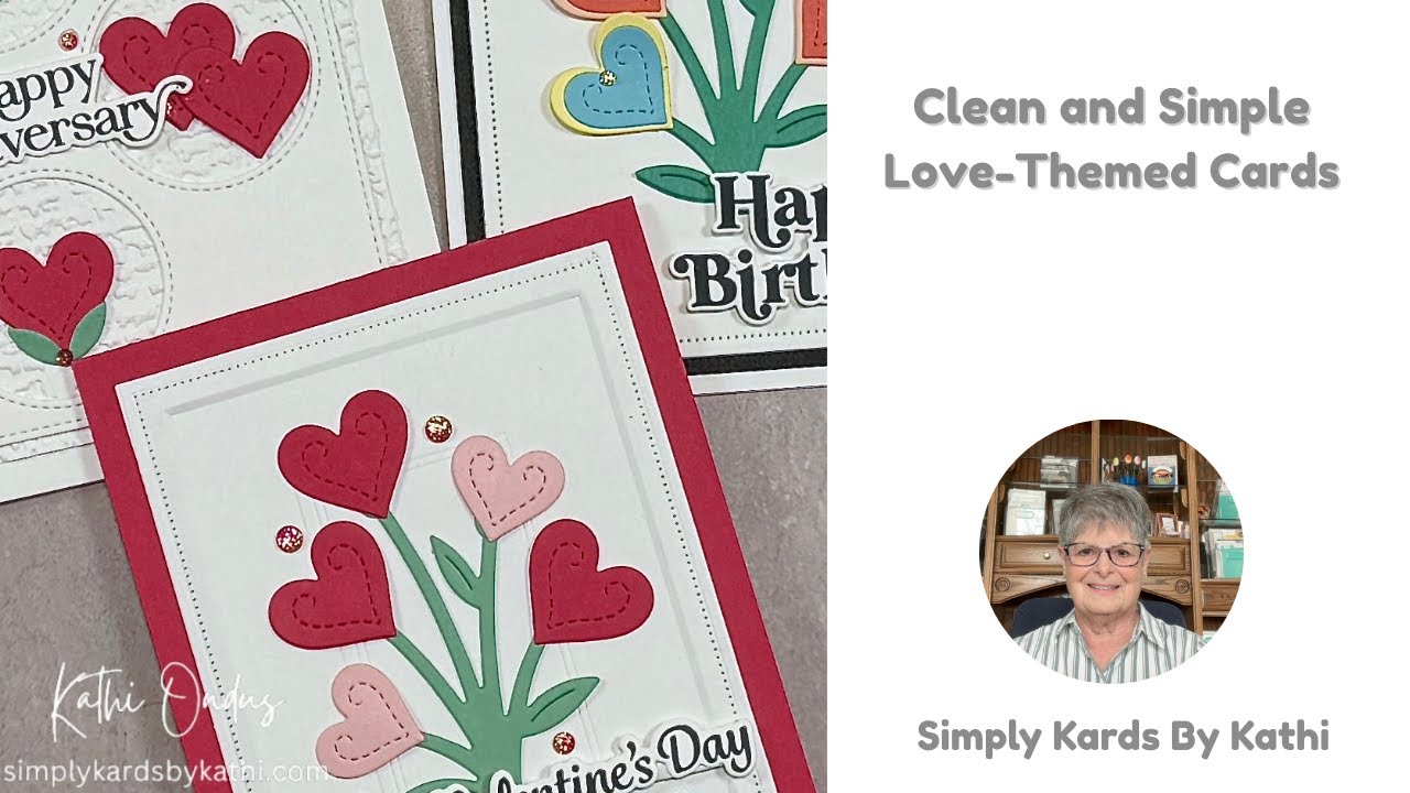 Clean and Simple Love-Themed Cards You Can Make in Minutes