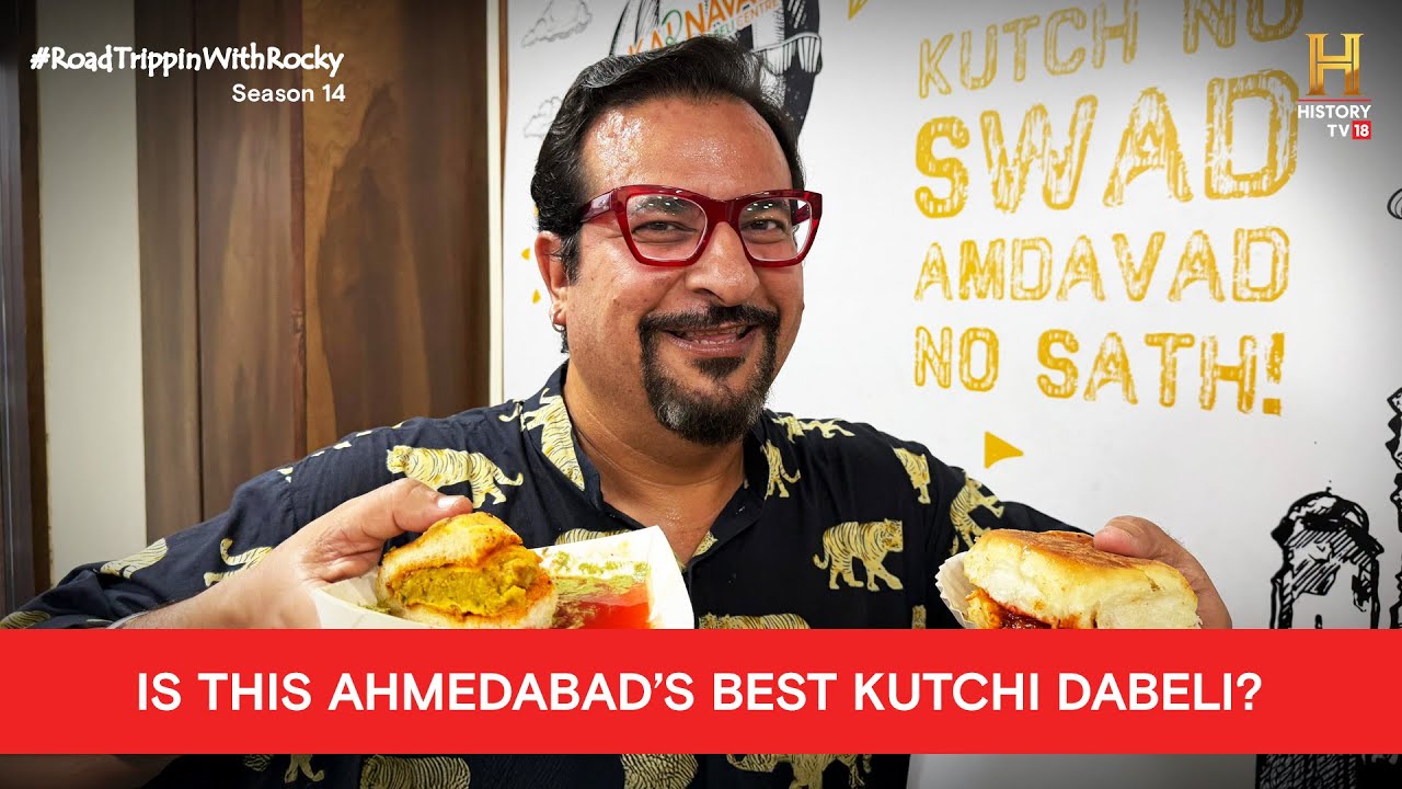 Rocky Tries Kutchi Dabeli at Karnavati Dabeli Center, Ahmedabad | #RoadTrippinWithRocky S14 | D03V03