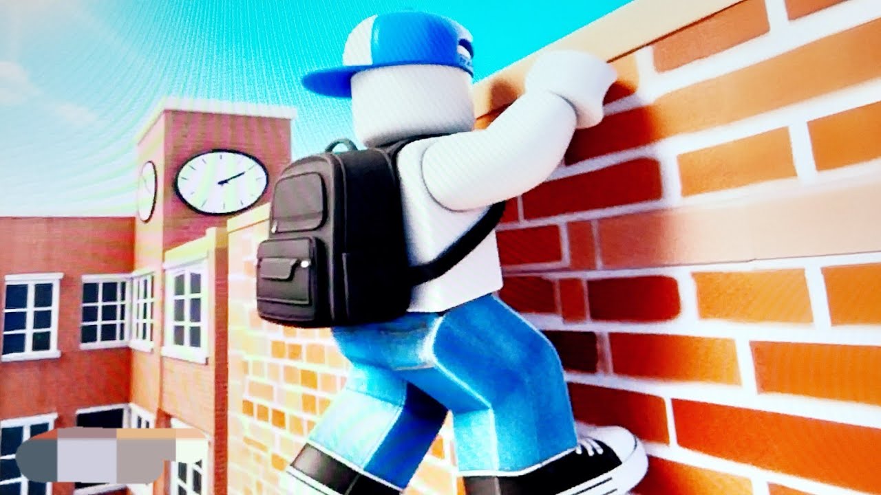 Je m'échappe de l'école sur roblox