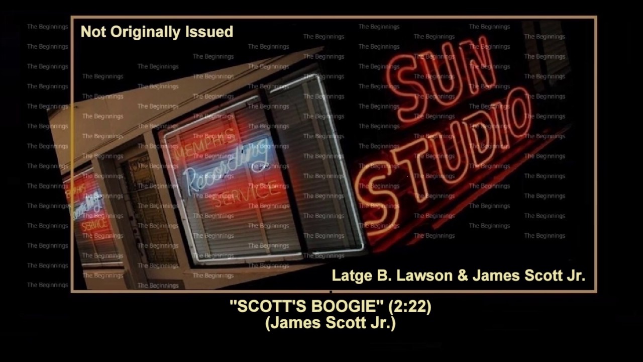 (1951) ''Scott's Boogie'' Latge B..Lawson & James Scott Jr