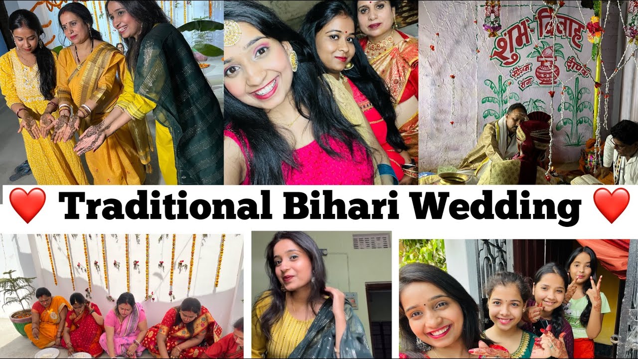 Traditional Bihari Wedding | Bihar ki Shadi | Wedding bell 🔔 | Bhut sari masti or Fun