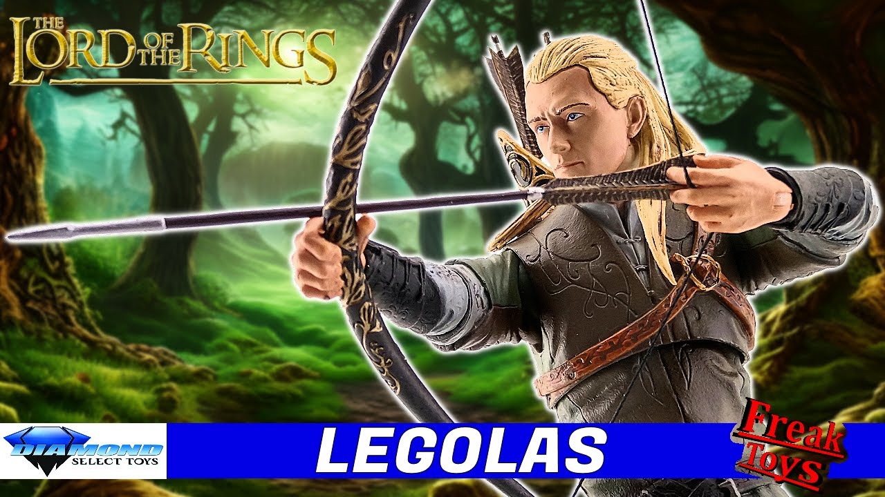 Diamond Select Toys LEGOLAS Władca Pierścieni LOTR Deluxe Action Figure - Recenzja Figurki