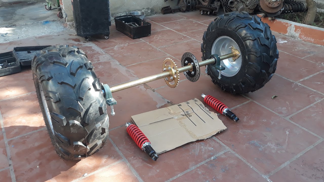 Rear axle Go kart