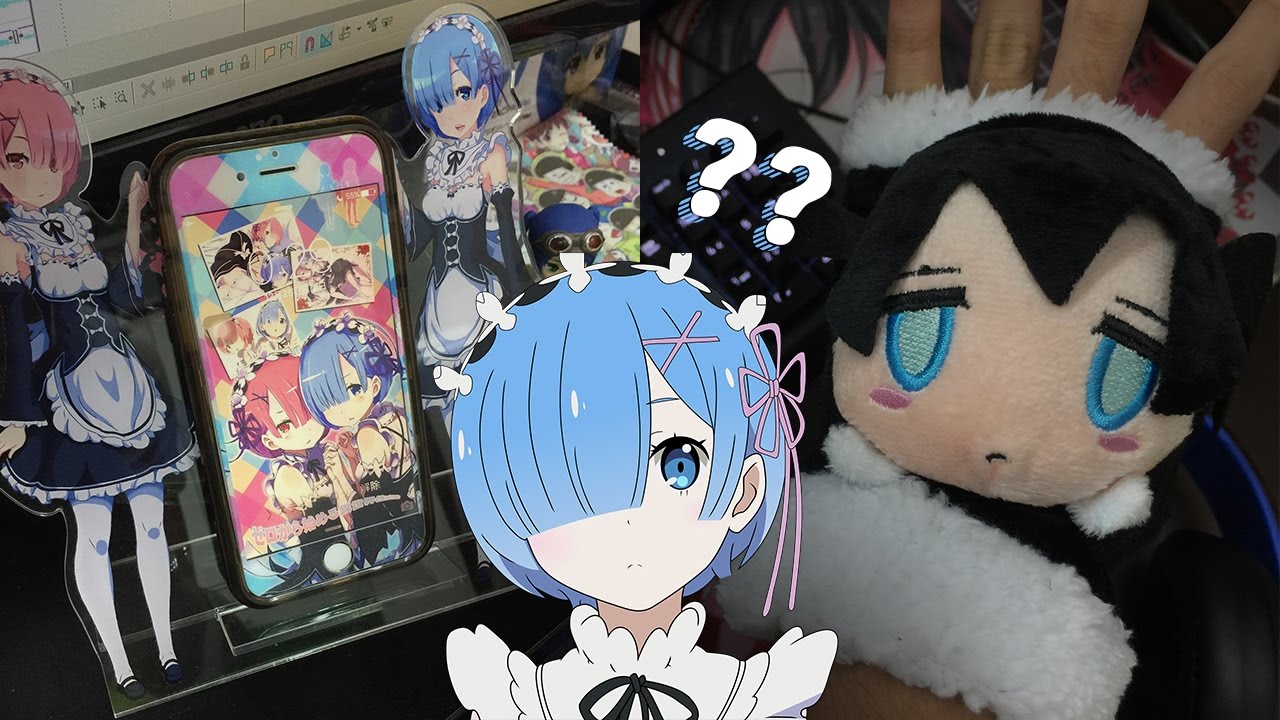 Miraie Unbox Re:ゼロ Phone Stand & BRS Winter Gloves