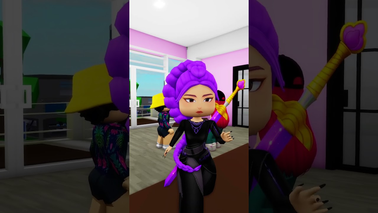 there was an imposter rumi performing golden🥴😱#robloxshorts #roblox