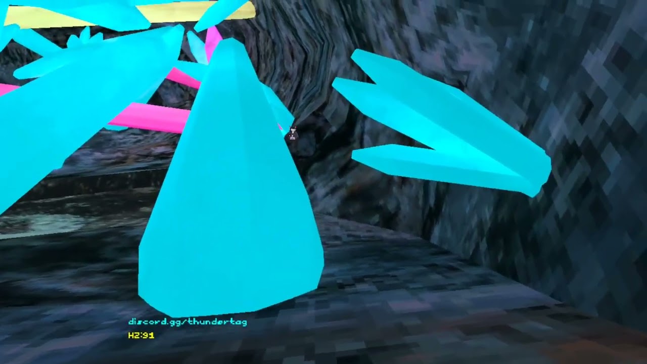 playing minigames in thunder running