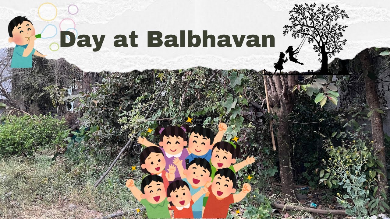 A Day at Balbhavan ❤️ | Kids Playing in Red Soil & Growing with Nature