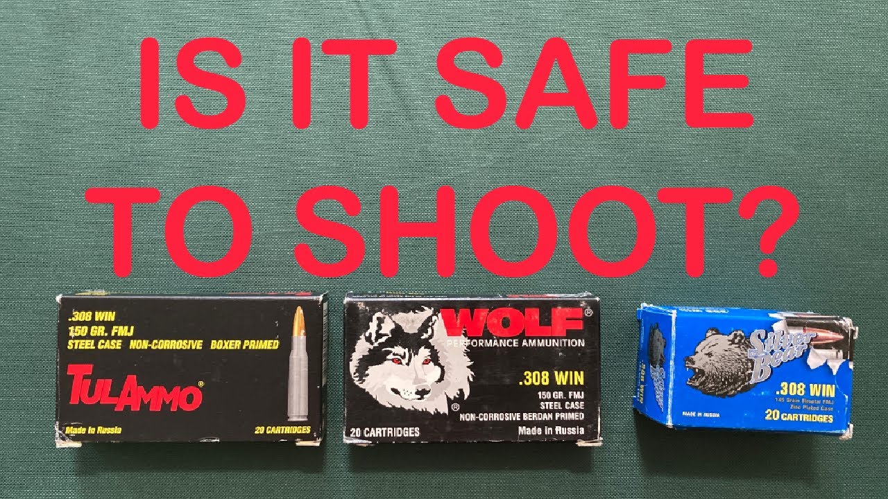 Brass 7.62 vs. Steel .308 (CBC, Lake City, Wolf, Tula, Silver Bear)