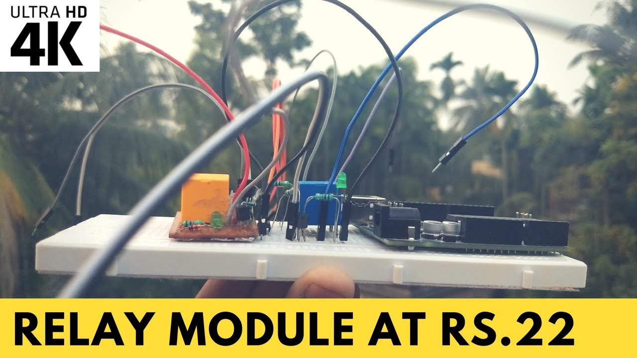 How to make a Relay Module For Arduino or Rasberry Pi or any other microcontrollers #Arduino_5