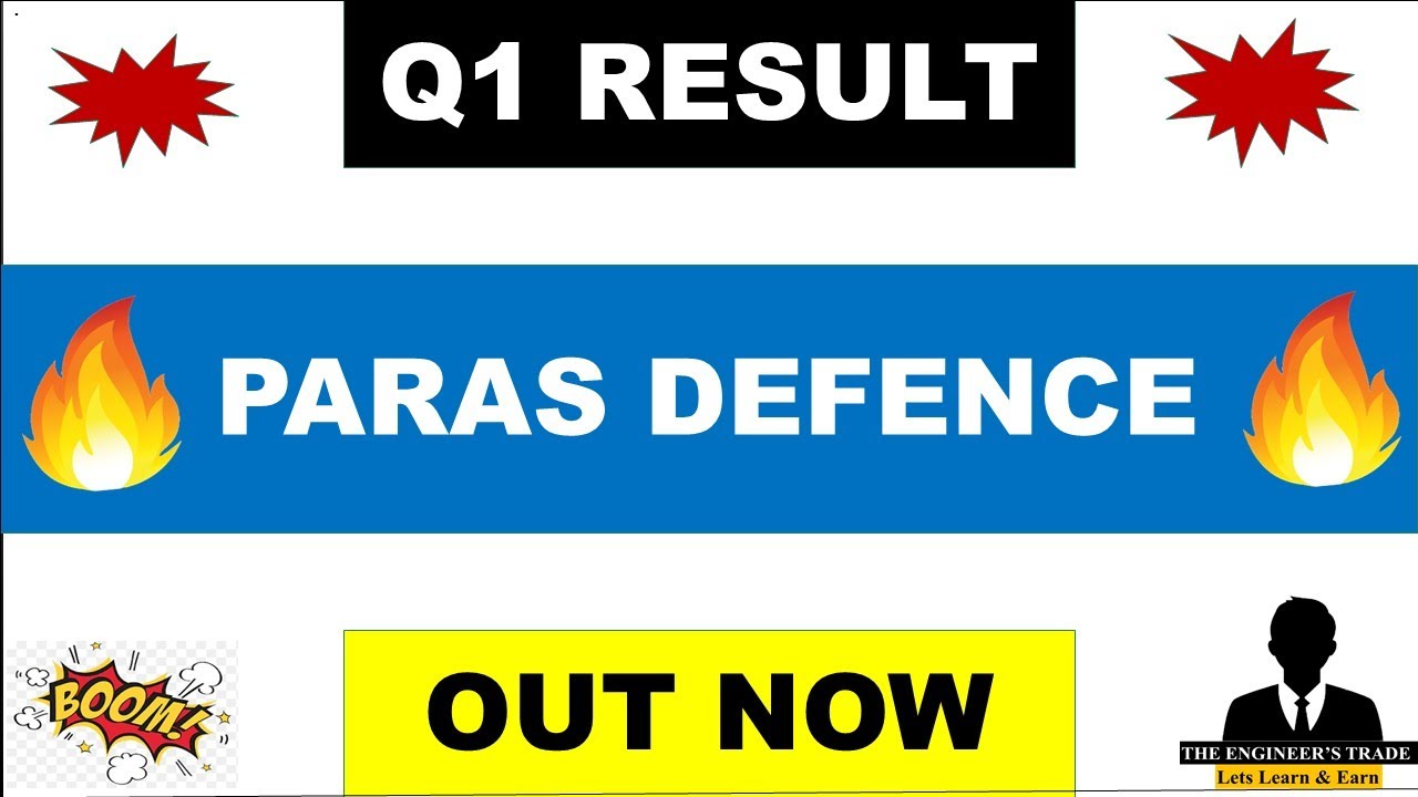 Paras Defence Q1 Results 2027 | Paras Defence Results Today | Paras Defence Share Latest News 