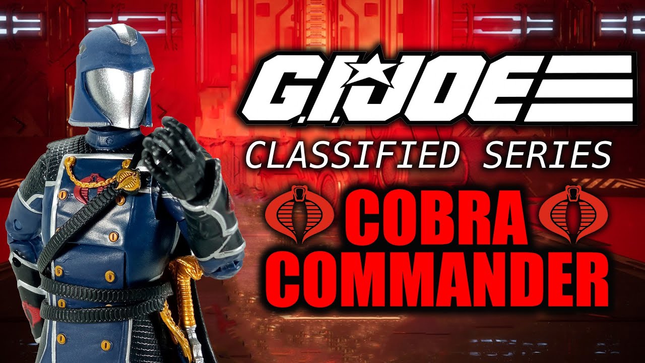 G.I. Joe Classified: Cobra Commander -review figura-