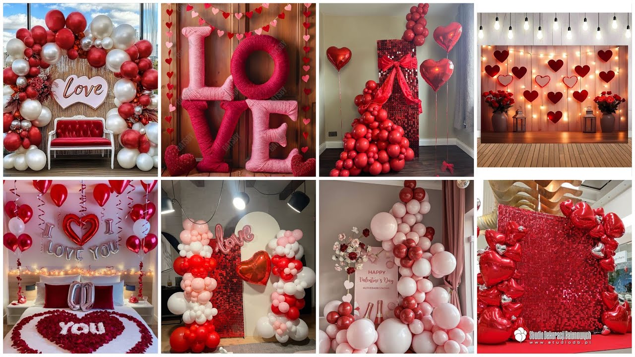 Valentine's day decoration ideas|| Valentine's day decor || Valentine's Day