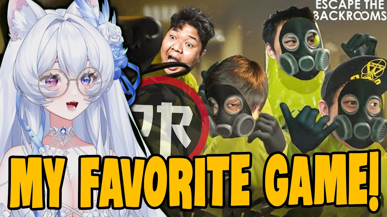 My Favorite Game! | Yueri Reacts to PeenoisePlays Escape the Backrooms Part 1