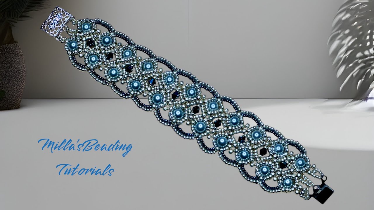 Royalties Beading Bracelete 💎 #beadsjewelery #beadingtutorials