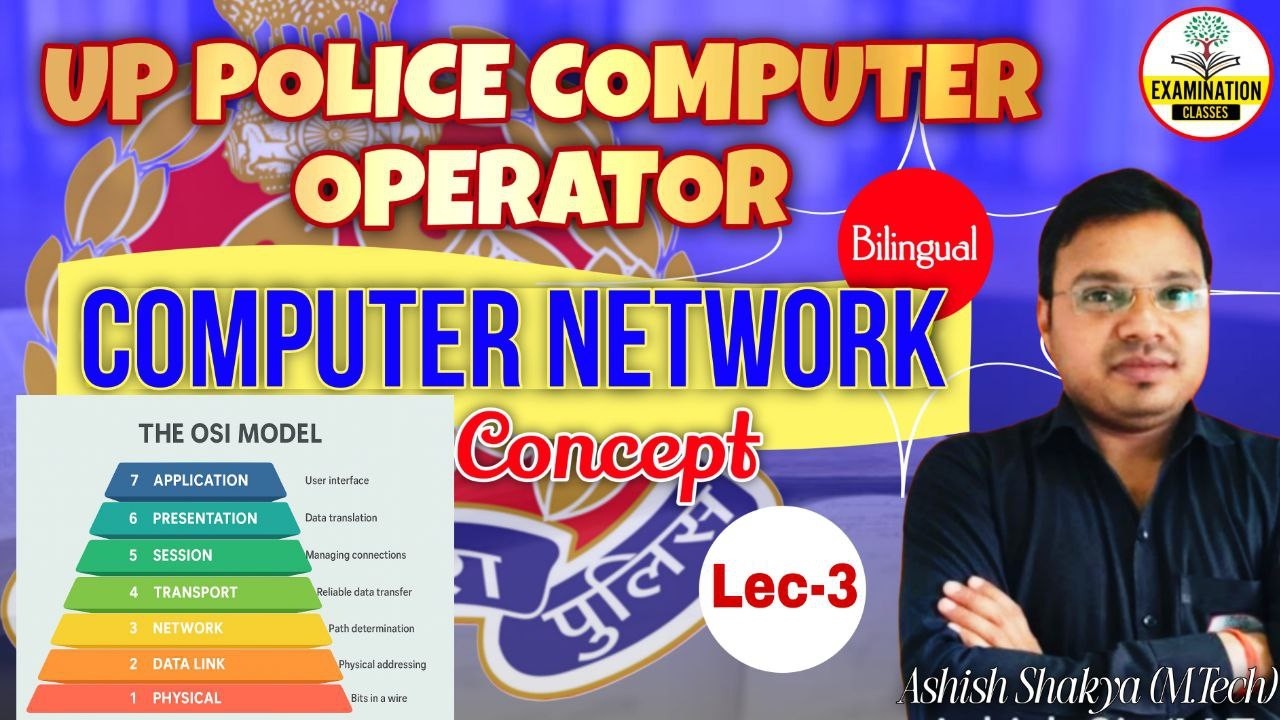 UP POLICE COMPUTER OPERATOR OSI MODEL |OSI Reference Model, ISO |UP POLICE CO GRADE-A CLASSES Lec-03