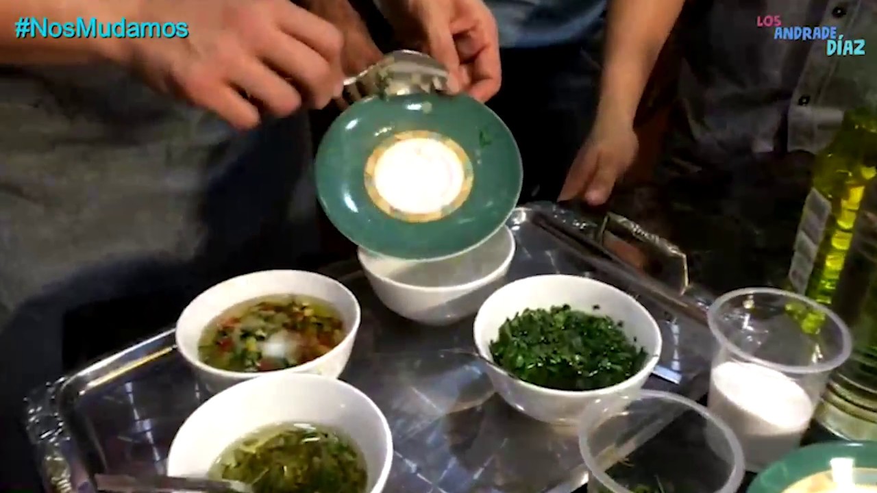 Vinagreta y chimichurri