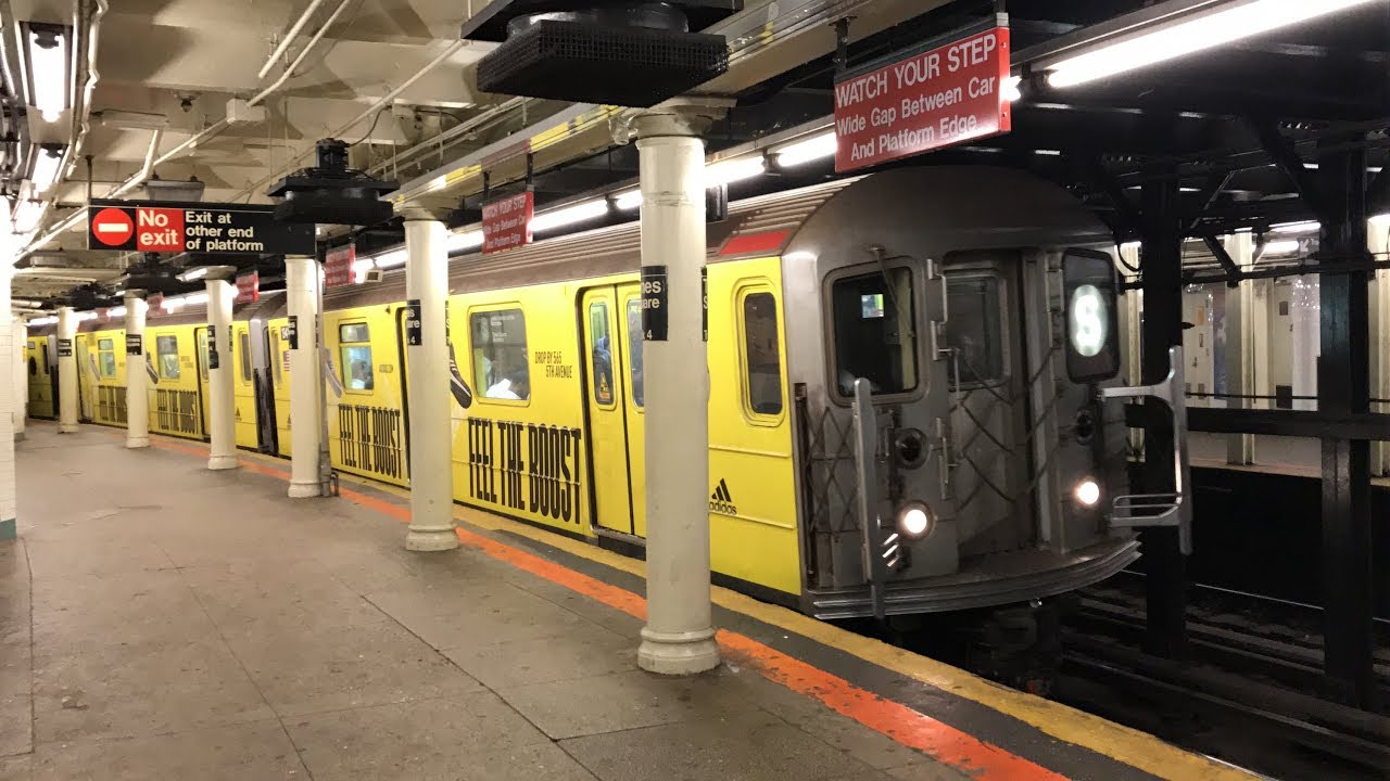 NYC Subway HD 60fps: 42nd Street Shuttle Final Days Pre-ADA Rehabilitation (8/13/19)