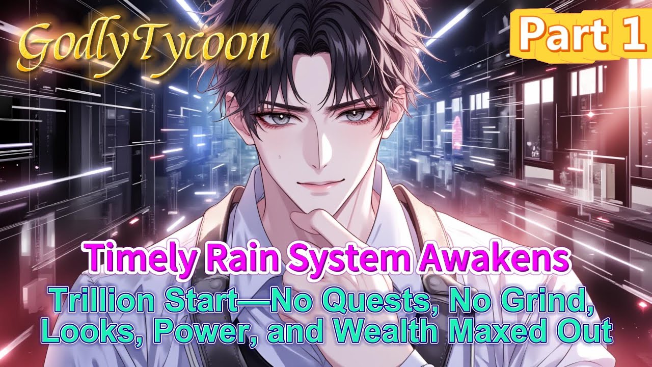 P1:Timely Rain System Awakens:Trillion Start—No Quests, No Grind, Looks, Power, and Wealth Maxed Out