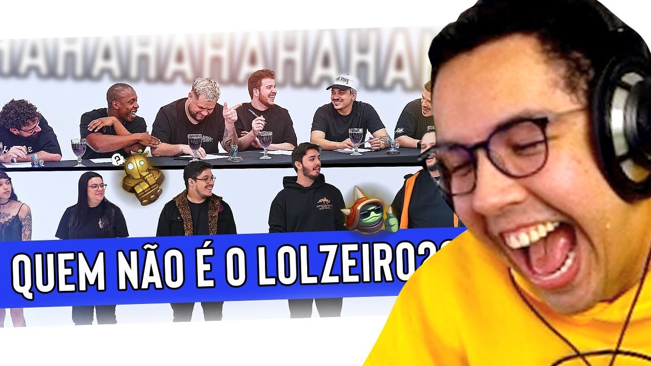 YETZ REACT QUEM NÃO É O LOLZEIRO? AQUELESCARAS