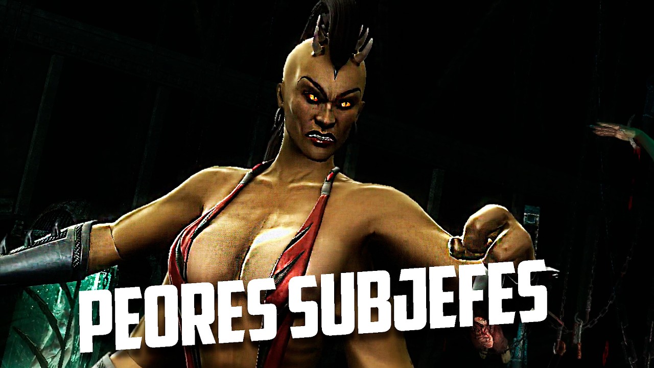 SUB JEFES de Mortal Kombat del peor al mejor #mortalkombat