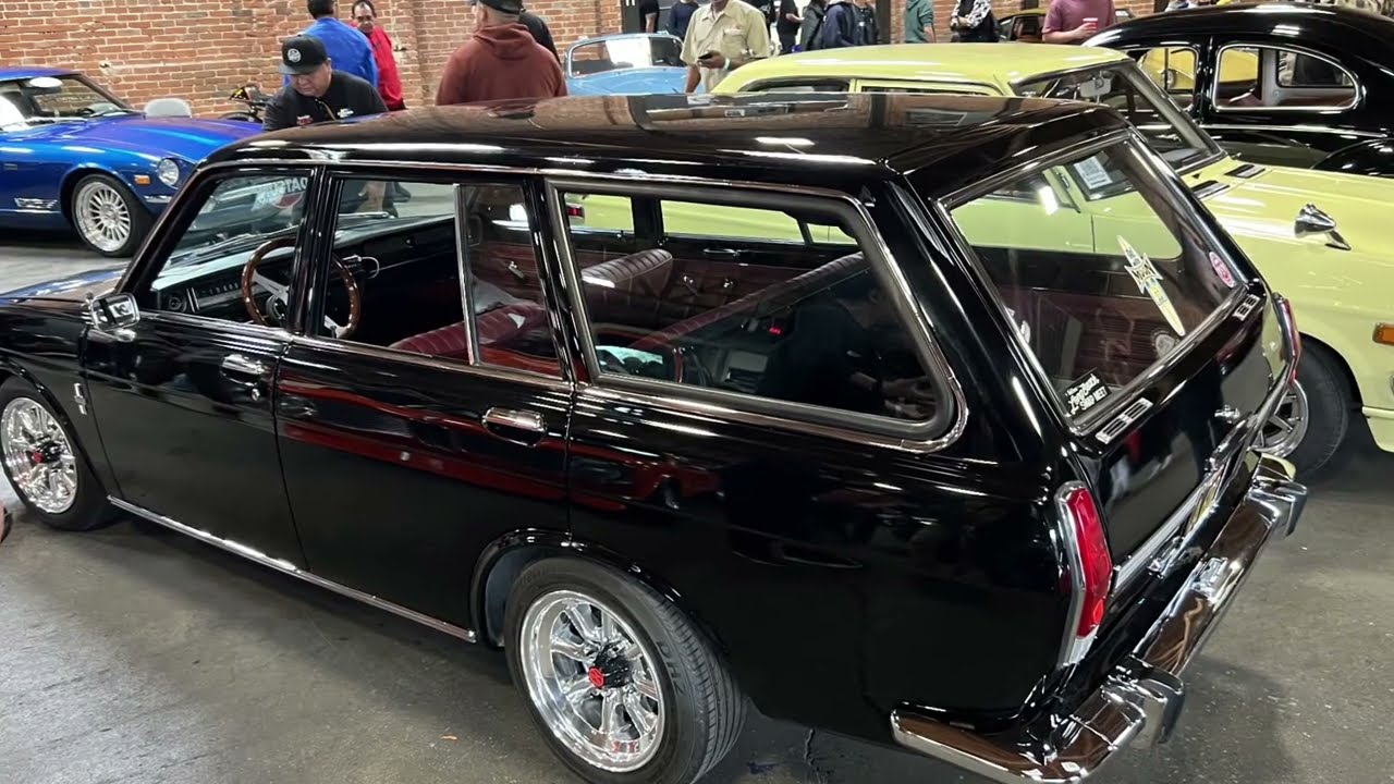 Datsun 510 ,240z , Nissan Skylines and many more Japanese Cars in Los Angeles Part 2