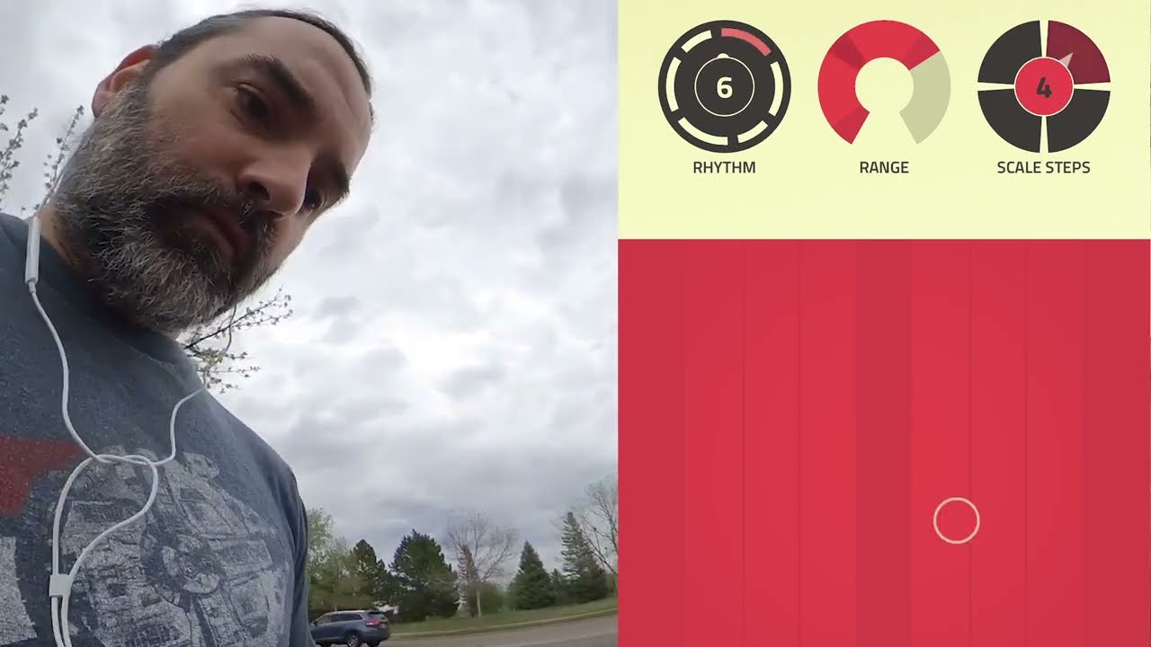 Making music on a walk (with the Figure iPhone app)