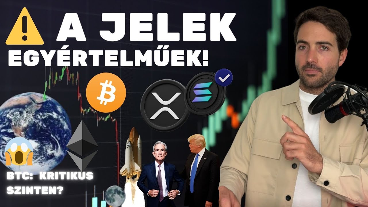 Kripto: A k&eacute;p kezd kirajzol&oacute;dni 🚨 Makrogazdas&aacute;gi &eacute;s Bitcoin elemz&eacute;s